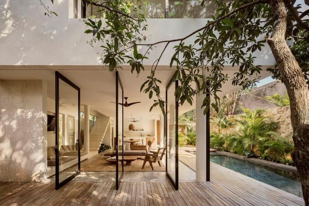 Casa Areca, Awarded Architectural Villa Located In A Secured Gated Community, With Concierge Services Tulum Exteriör bild